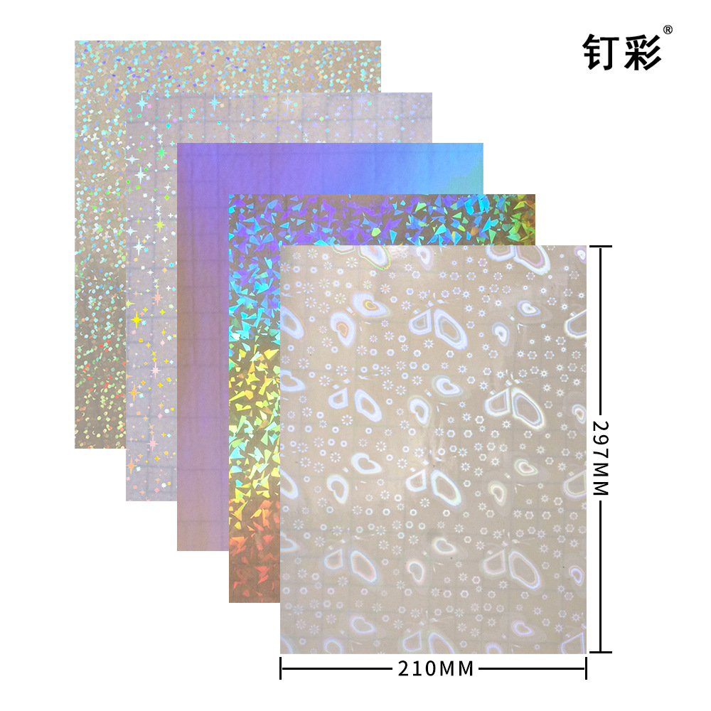 Bopp película protectora punto de tinta láser plano película de laminación en frío A4 autoadhesivo adhesivo láser pegatina foto