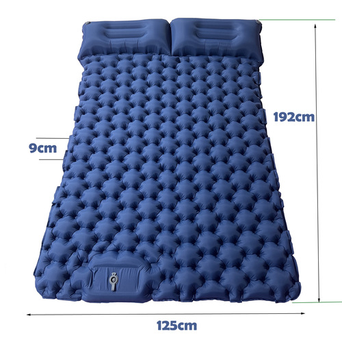 Outdoor inflatable foot cushion, lightweight and portable, suitable for outdoor camping, inflatable mattress, nap mat, car inflatable mattress
