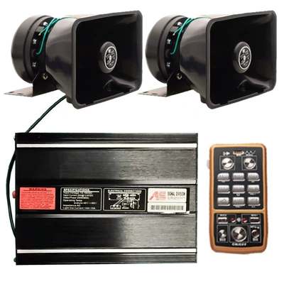 Wireless siren speaker 400W megaphone high-pitched alarm speaker AS7200N-2+100C speaker (Car horn/tweeter)