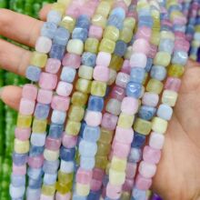 ��Ȼʯˮ�������ɫ8mm�����ͷ��Kɢ����Ʒ diy�����Ʒ���