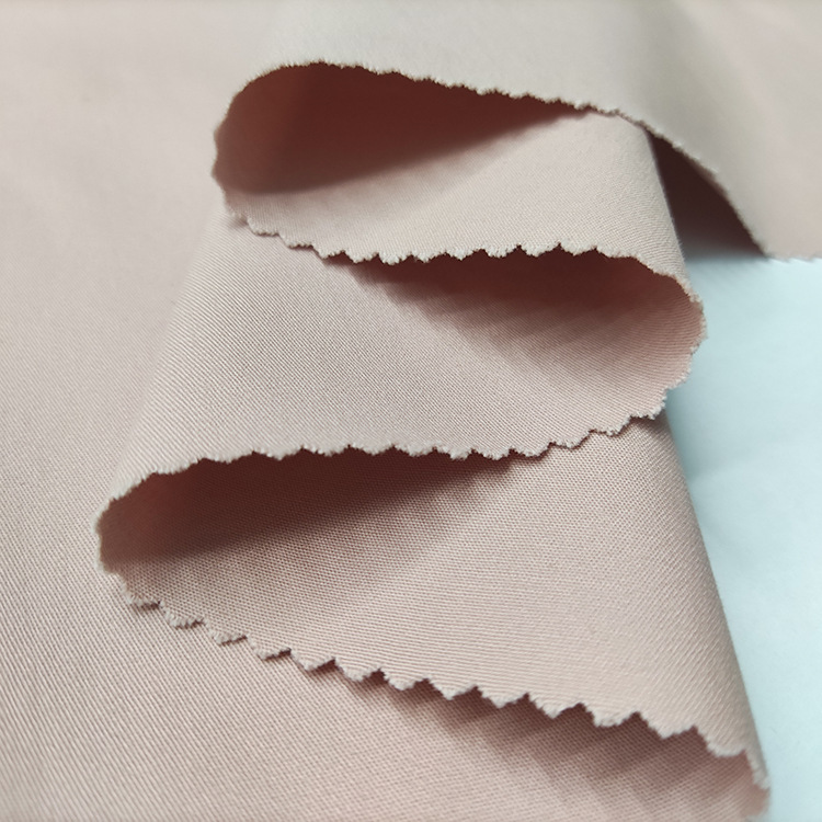 Tejido blando algodón elástico spandex microfibra piel de melocotón tela