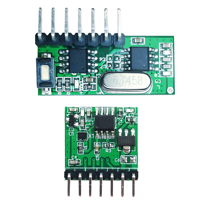 发射模块 遥控接收 433频率无线收发模块 4通道解码模组遥控套件