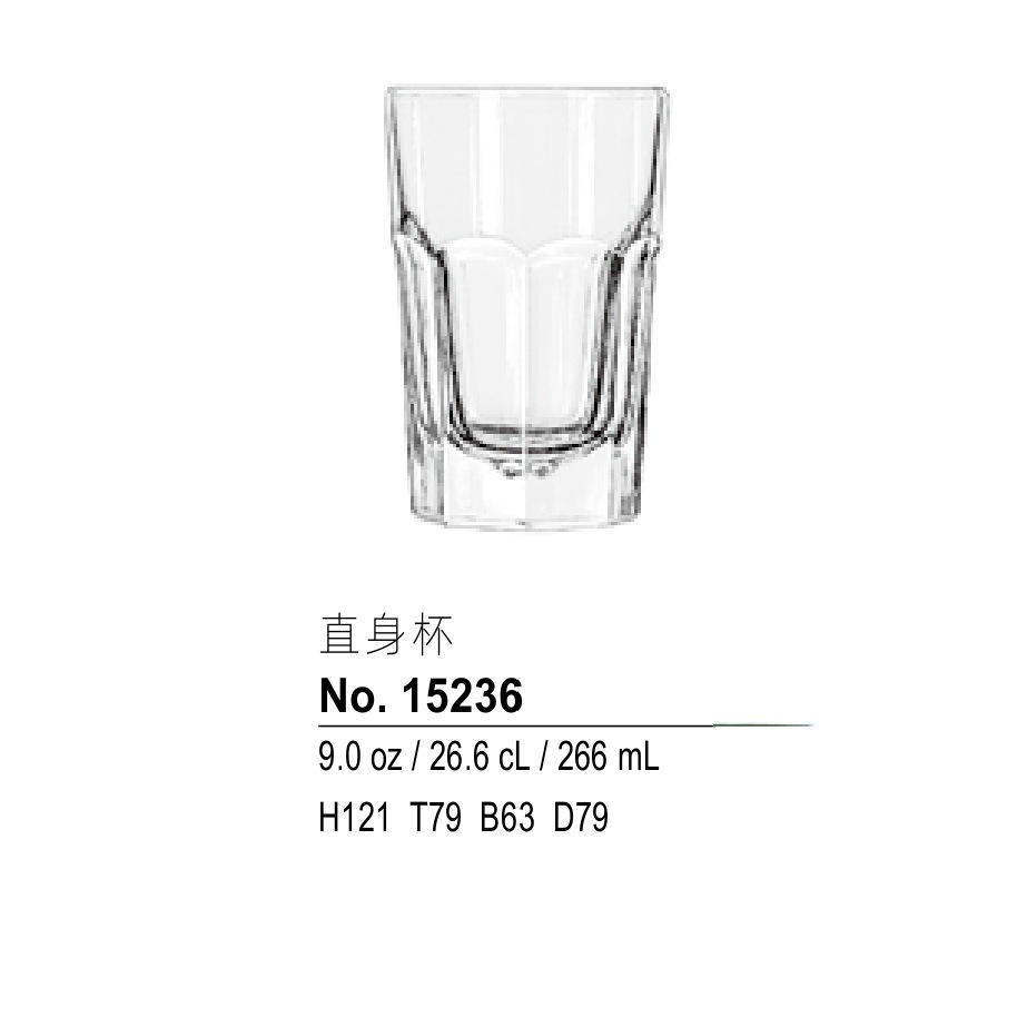 15236 Capacity 266ML (24 pieces per carton, batched by carton)