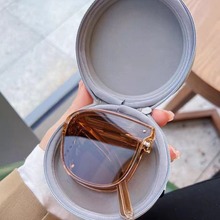 2023新款抖音小红书爆款折叠防紫外线墨镜网红个性潮流折叠太阳镜