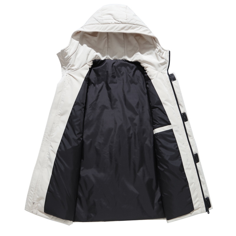 Abajo Chaqueta corta invierno 2023 nuevo estilo coreano de moda ropa de trabajo ligero guapo ropa de invierno engrosada abrigo de hombre