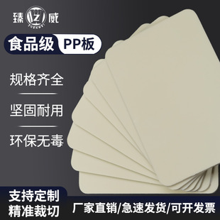 White Pp Plastic Sheet Waterproof Food Grade Plastic Sheet Pork Table Pad Polypropylene Cuttable Compression Resistant Flame Retardant