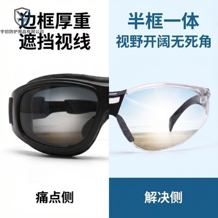 gafas de laboratorio anti-splash gafas de protección industrial gafas de protección a prueba de polvo a prueba de arena a prueba de impacto gafas de protección