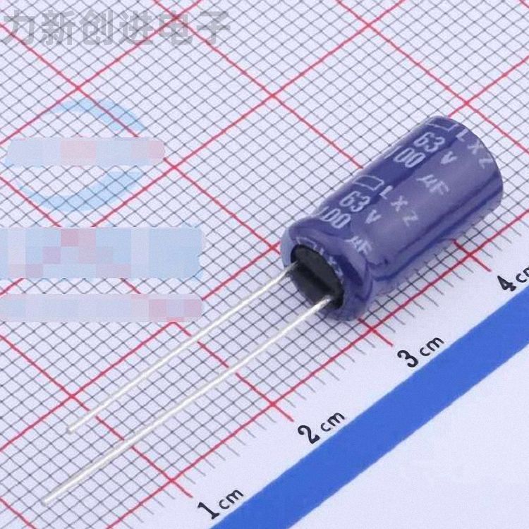 ELXZ630ELL101MH15D描述100uF 63V电解电容器