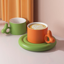 空之间生北欧创意手冲意式陶瓷咖啡杯小精致轻奢大容量情侣马克杯