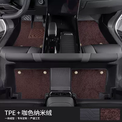 Boyue pro Premium Edition Bag — Universal Foot Pad - anti-slip-particles-two-layer-threshold-brown-imitation-wool-blanket-23-24-models-boyue-l-fuel-version-dedicated