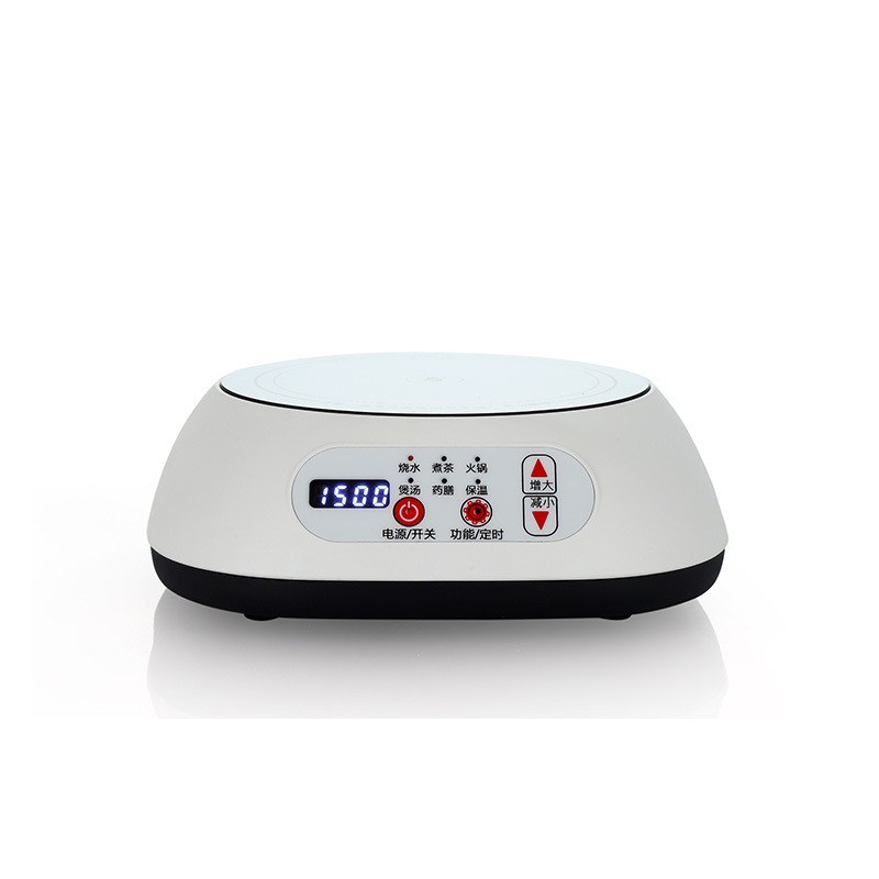 Electric Ceramic Stove for Boiling Water and Making Tea, Multifunctional Smart Tea-Making Stove with Timer and Heat Preservation, Mini and Small Size for Home and Office Use