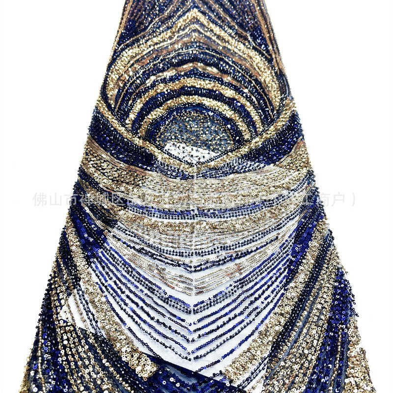 Fabricantes nuevos telas de encaje Gao Ding vestido de boda vestido de noche vestido de moda tela comercio exterior transfronterizo