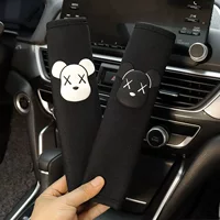 Автомобильный плечевой ремень Автомобильный ремень безопасности Крышка милого медведя Украшение Автомобильный ремень безопасности Защитный чехол Расширенный мультфильм