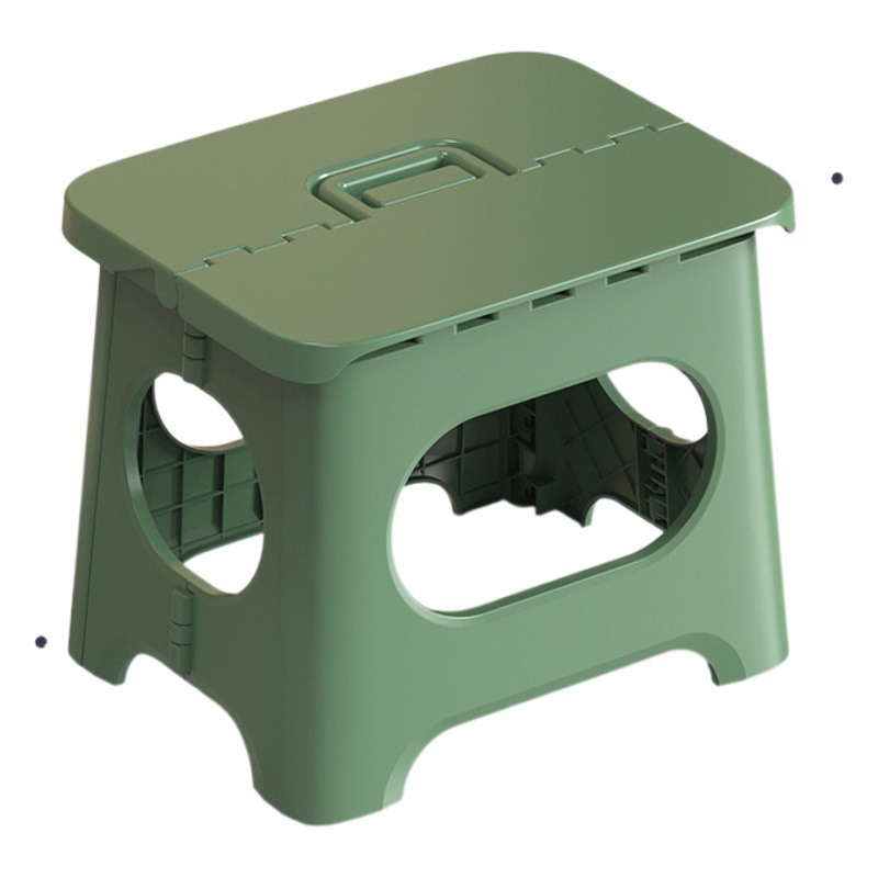 Folding stool portable outdoor small stool household Maza adult simple fishing camping chair train small bench