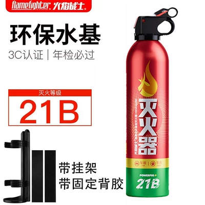 Temperature Resistant, Explosion-Proof, Household Fire – Vehicle fire extinguisher - high-performance-21b-fire-extinguishing-level-fixed-bracket-fixed-adhesive-vehicle-mounted-and-home-use-high-temperature-explosion-proof