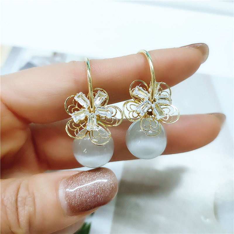 Pendientes De Perlas De Moda display picture 3