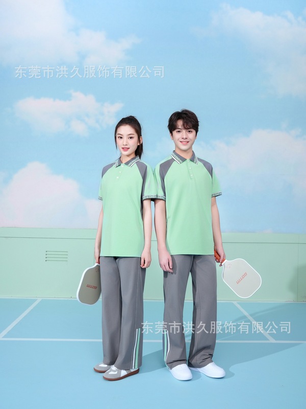 2025年江西赣州中小学统一校服 赣州校服 夏季短袖阔腿裤夏季套装|undefined