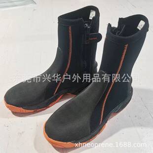 Spot Colorful Wave Sole Diving Boots Non-Slip Wear-Resistant Rescue River Tracing Shoes Diving Fins Spot 5mm Diving Shoes