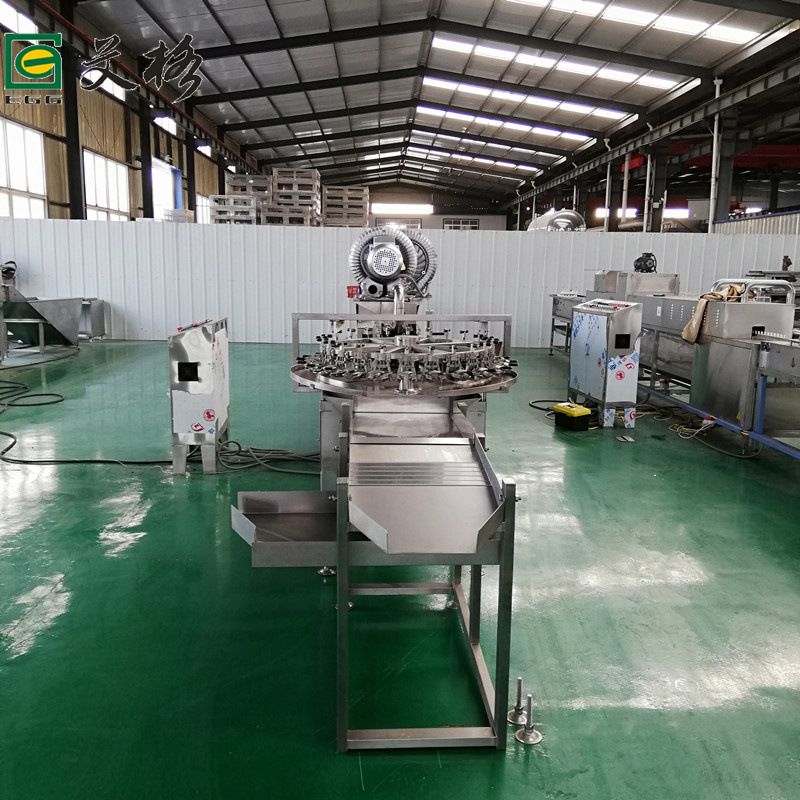 多头磕蛋机   鸡蛋清洗吹水打蛋蛋液分离蛋液过滤加工线   打蛋机