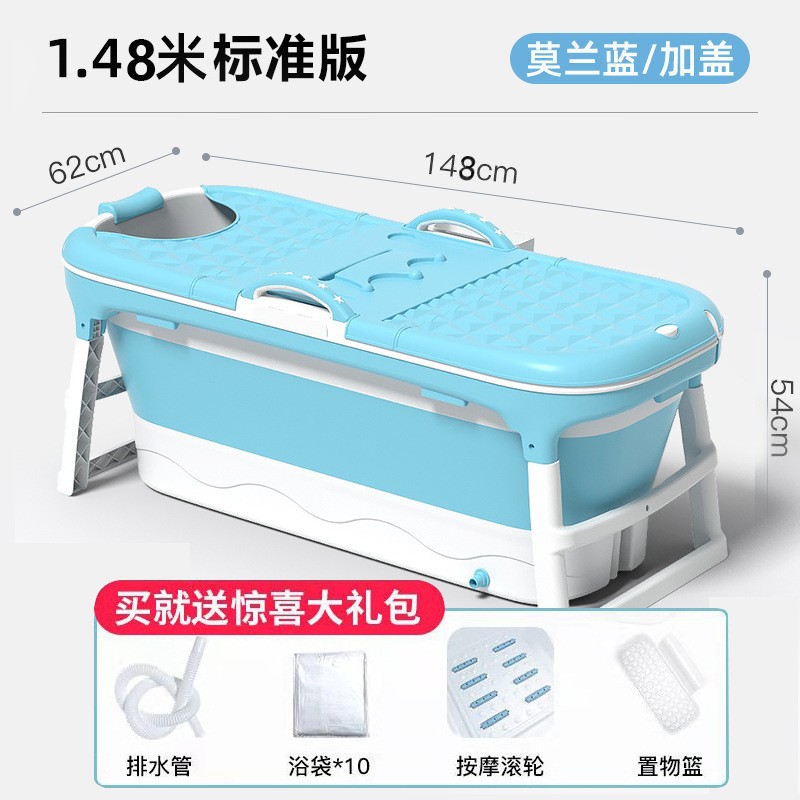 Tina de baño plegable para adultos