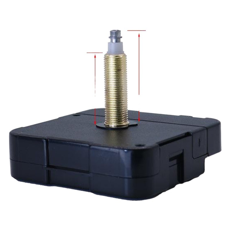 AliExpress caliente DIY reloj creativo HR1688 eje largo torque grande Reloj de pared movimiento + 20cm reloj de metal aguja