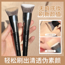 GECOMO双面坡型粉底刷超轻薄无痕遮瑕易上妆底妆不吃粉斜面化妆刷