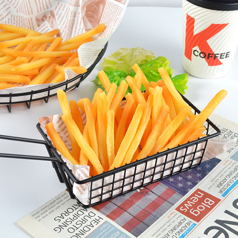 批發仿真薯條模型肯德基kfc食物食玩禮品促銷活動攝影擺件道具