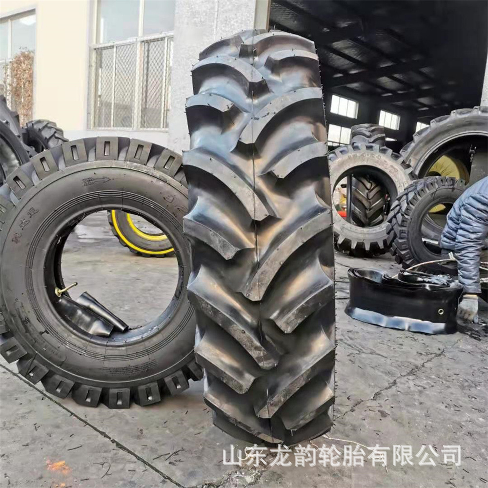 农用轮胎11.2-2412.4-24 11.2-28 12.4-28旱田加密人字拖拉机轮胎