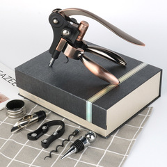 ワインの栓抜きのウサギの頭のワインの小さい道具のワインの贈り物のセットの卸売りを代行します。