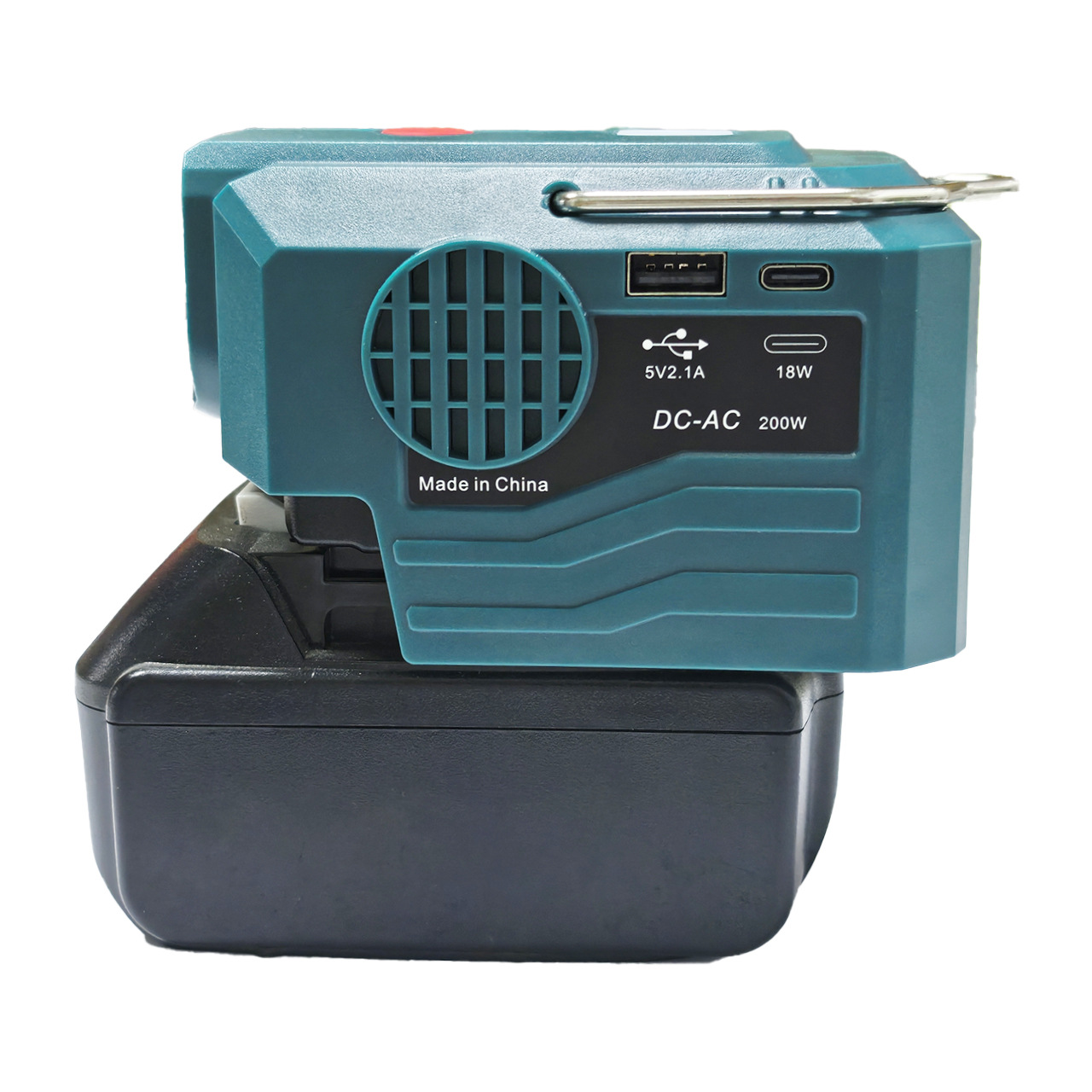 新款逆变器110V~220V双接口适用于牧田德伟米沃奇带提手逆变器