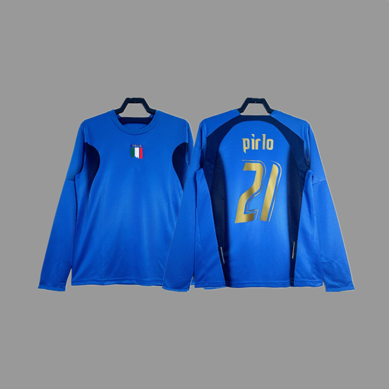 レトロジャージサッカーユニフォームイタリアユニフォームマルディーニバッジョピエロトッティカンナバロジャージ|undefined
