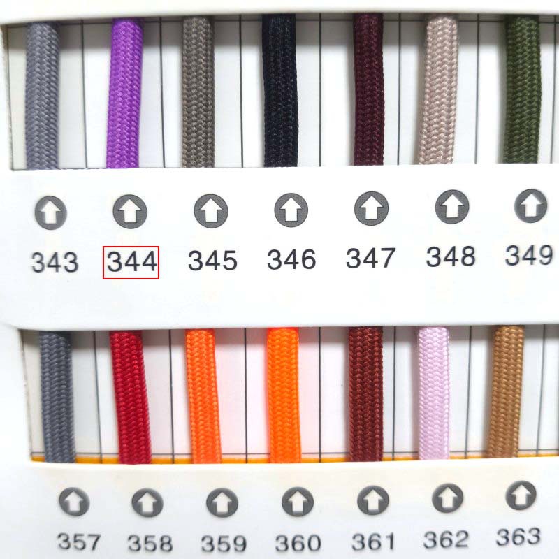 210 color 4mm color unisex cifrado cordón redondo negro y blanco cordón de zapatos casuales para zapatos blancos pequeños
