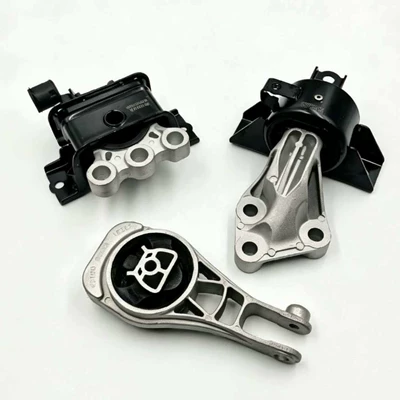 Pads and Engine Brackets, damping system