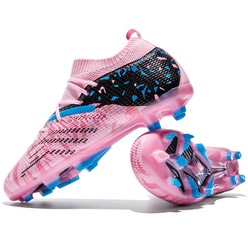 2025 nuevos zapatos de fútbol, tachuelas largas, zapatos de entrenamiento deportivo para jóvenes para hombres y mujeres, ventas directas de fábrica transfronterizas