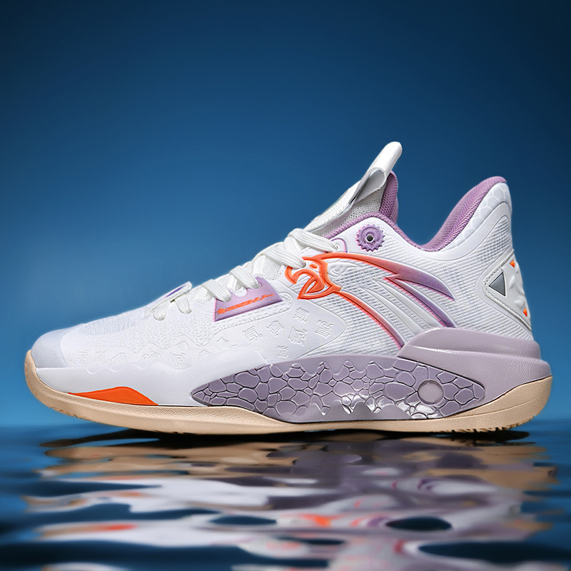Cross-Border sound basketball shoes men's crazy 5 mid-top cement ground combat shoes 3 rebound student youth basketball