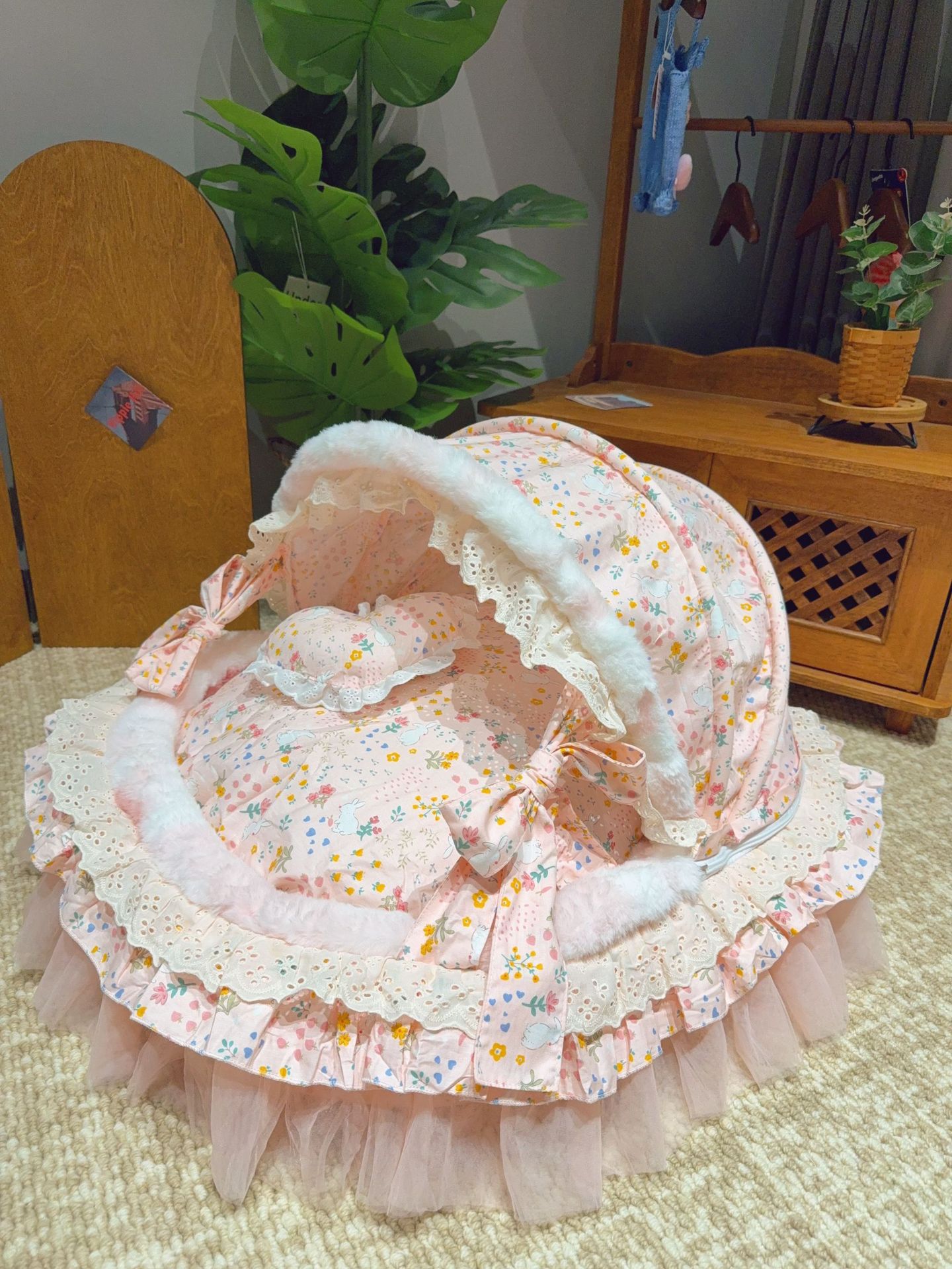 Хлопко -розовый