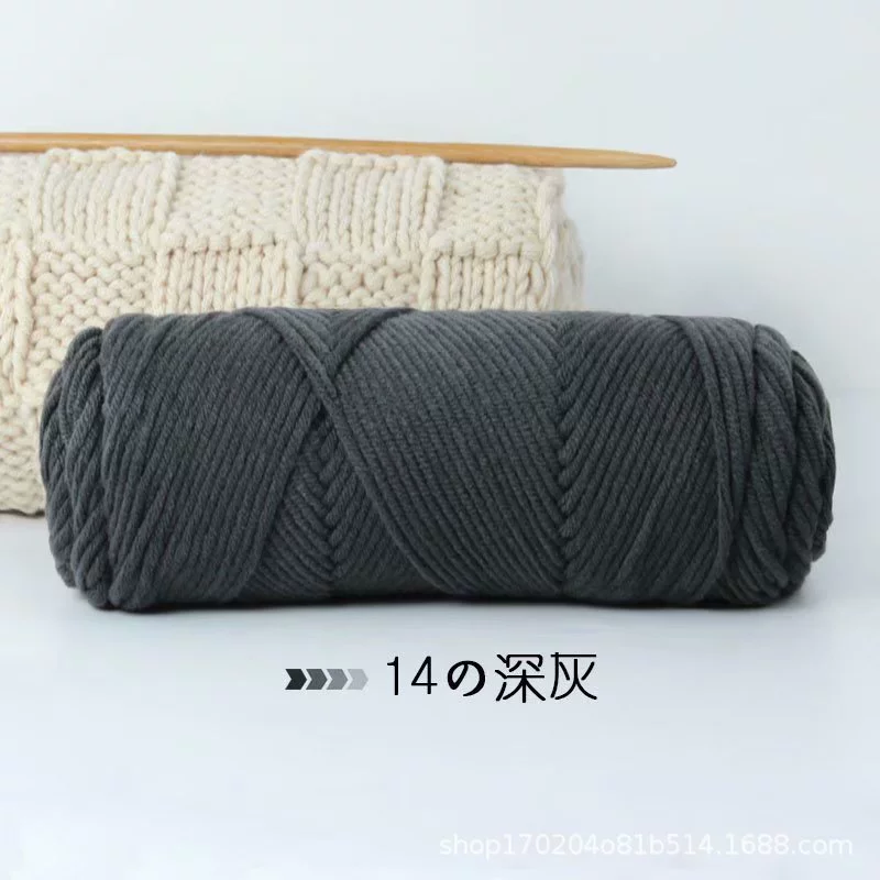 Хлопковая пряжа с tufting 8*7S, узлы для DIY ковров и ковриков, многоцветная палитра 70+ оттенков
