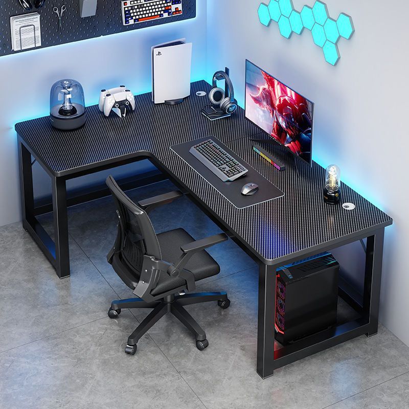 Corner Gaming Table Computer Table Desktop Home Double Desk Bookshelf Integrated Table Bedroom Corner Table Office Desk