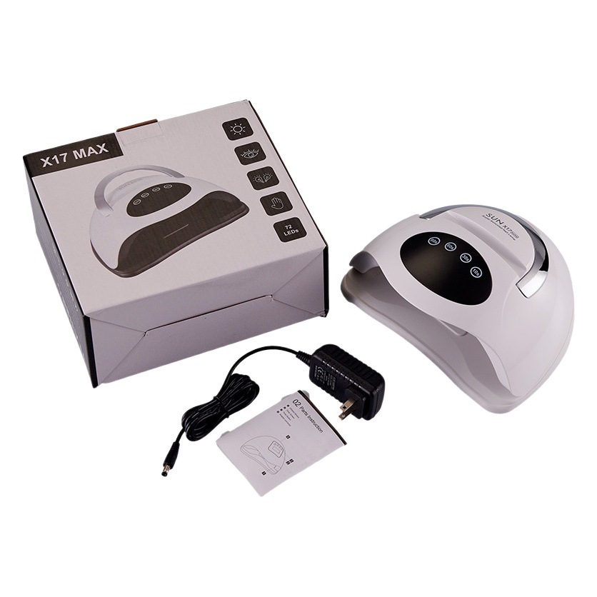 Luz roja transfronteriza lámpara de uñas 320W máquina de uñas de alta potencia lámpara de fototerapia LED de secado rápido fuente de luz doble pegamento de esmalte de uñas lámpara para hornear