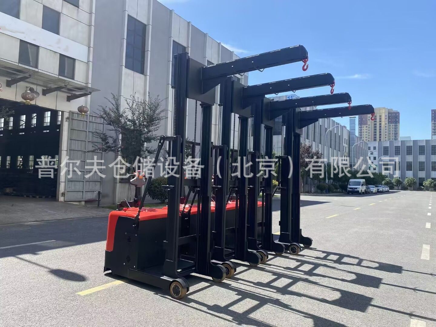 非标电动小吊车配重式升降单臂吊小型旋转液压吊机车间用移动平衡