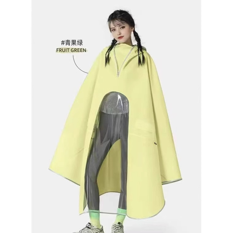 New Model Electric Vehicle Raincoat, Thickened Single-Person Long Rain Poncho for Men and Women, Suitable for Motorcycle Riding, Full-Body Coverage New Model Electric Vehicle Raincoat, Thickened Single-Person Long Rain Poncho for Men and Women, Suitable for Motorcycle Riding, Full-Body Coverage