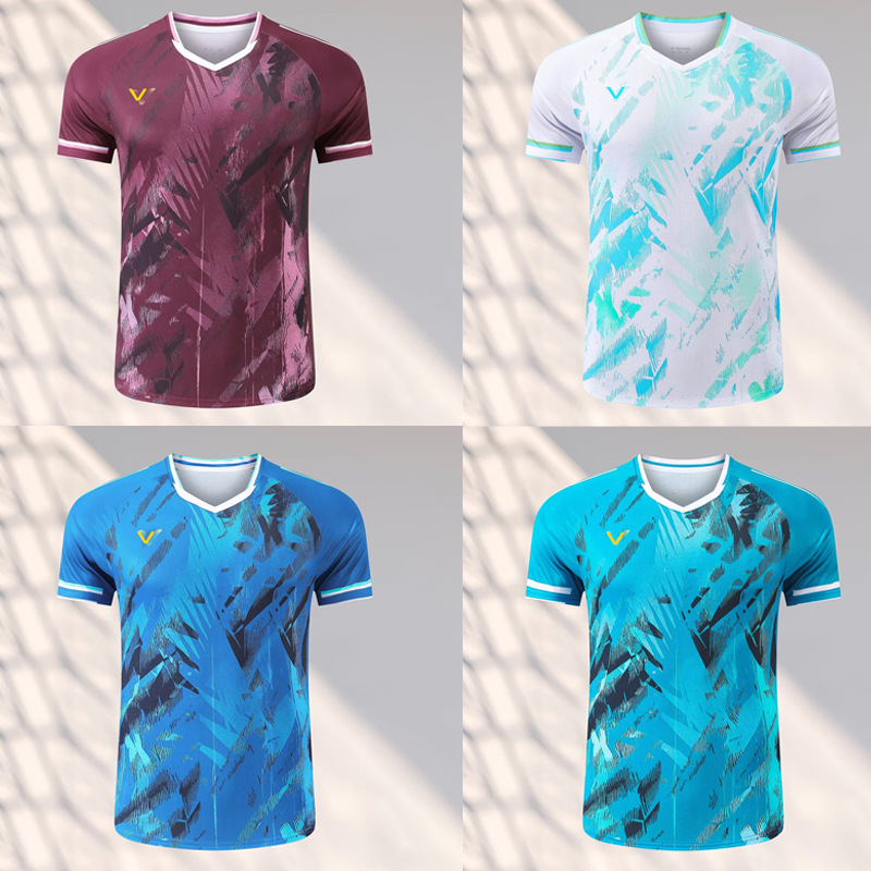 New Badminton Uniforms for Men and Women, Quick-Drying Competition Uniforms, Tennis Uniforms, Student and Kidsren's Sports Training Uniforms, Summer 4059