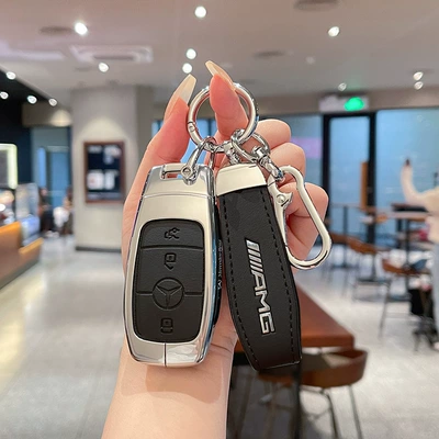 Model Gle53, C43 Car Metal — Car key bag