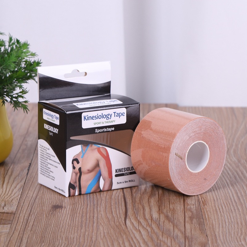 Kinesiología cinta muscular parche elástico cinta deportiva en caja muscular efecto interno parche en stock al por mayor