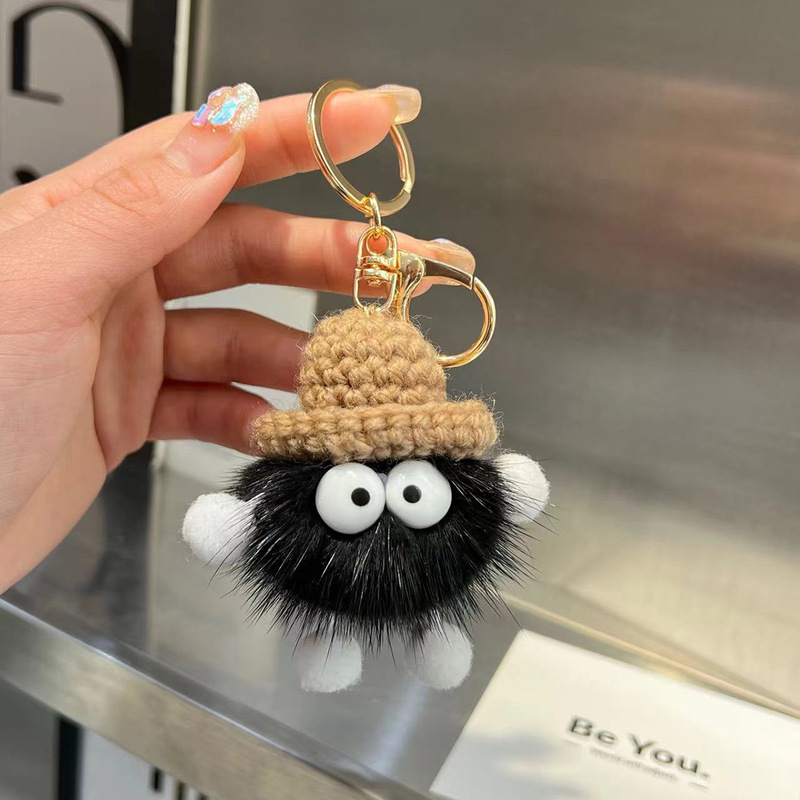 Customized Imitation Mink Fur Small Briquette Plush Pendant Car Keychain Pendant Small Jewelry Plush Bag Pendant Customized Imitation Mink Fur Small Briquette Plush Pendant Car Keychain Pendant Small Jewelry Plush Bag Pendant