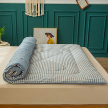 19N棉花垫被褥子床垫双人家用1.8m铺盖两用学生宿舍单人棉絮被褥