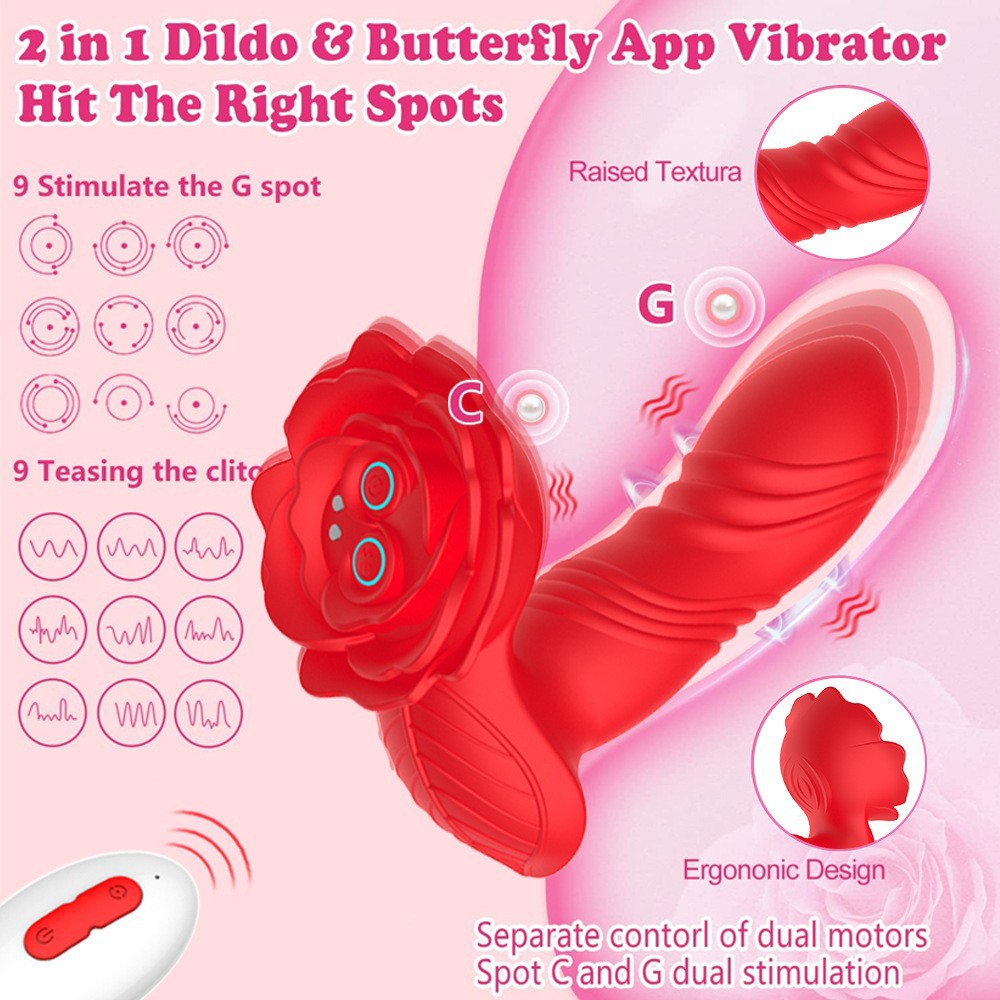 Aurora Vibrator der 3. Generation mit drahtloser Fernbedienung und App-Steuerung für Frauen_voghion.com