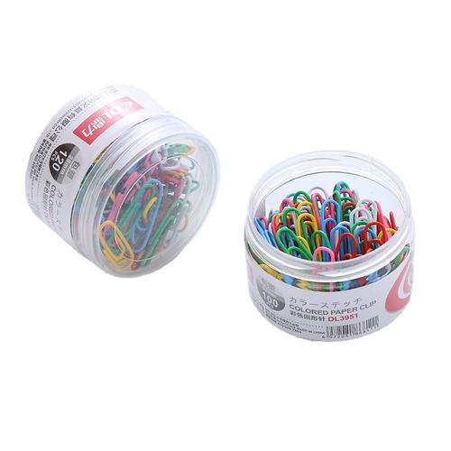 Creative paper clips colorful paper clips large swing needle 28mm swing needle small pin nickel plated buckle pin wholesale