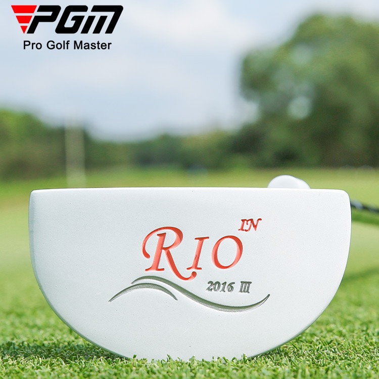 Gậy putter golf nữ PGM đơn khả năng chịu lỗi cao, đường ngắm nhà máy — TUG038-Trắng hồng