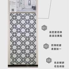 仿水刀石材马赛克地砖大理石艺术拼花全瓷瓷砖600X1200哑光精雕面